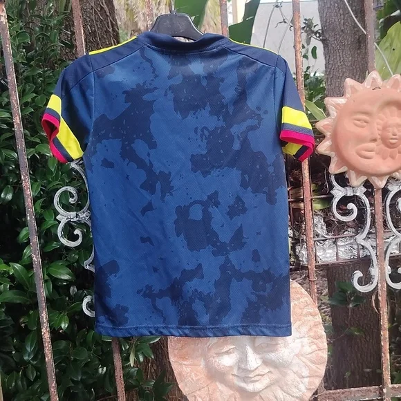 Adidas Kids' Blue Soccer Jersey US Sz 26/ Youth Small